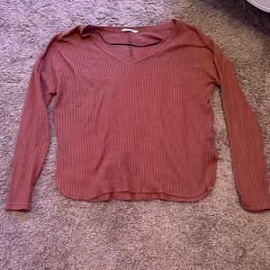 Double Zero dark pink sweater size small